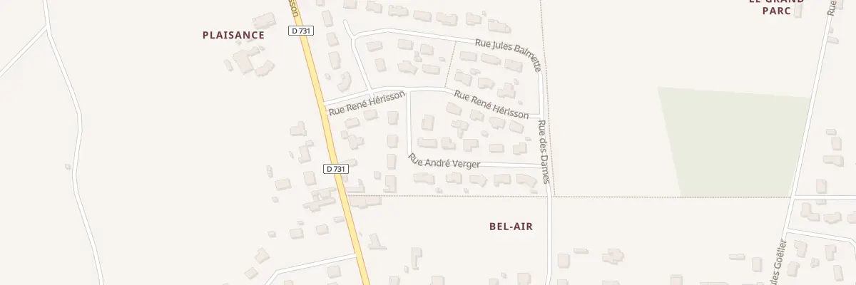 Plan du 3 Rue André Verger à Cognac