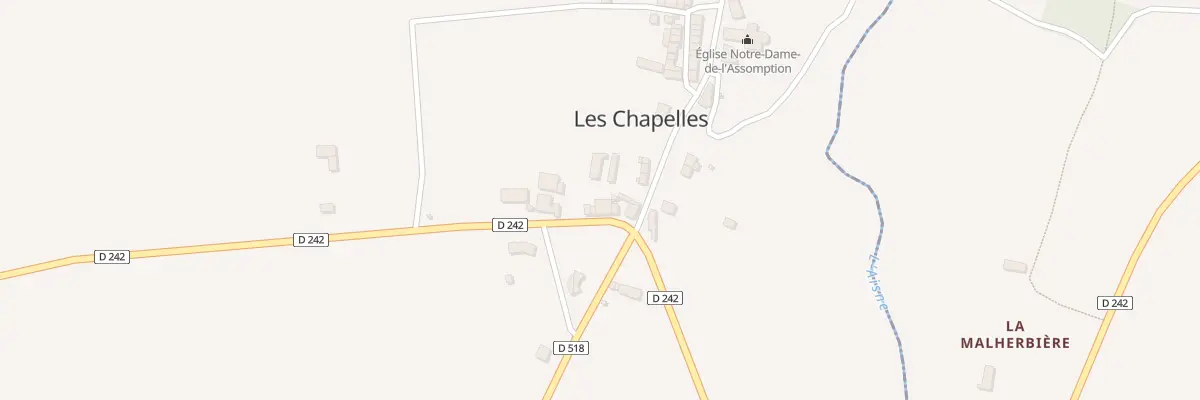 Plan du 4 Rte du Bois Les Chapelles à Javron-les-Chapelles