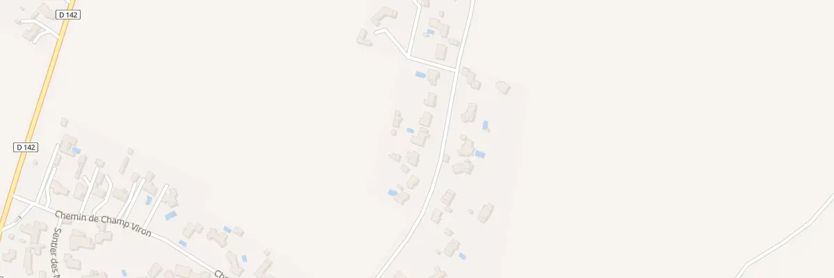 Plan du 75 Rte de Charmousse à François