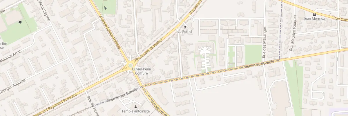 Plan du 62 Rue de la Marne à Caen