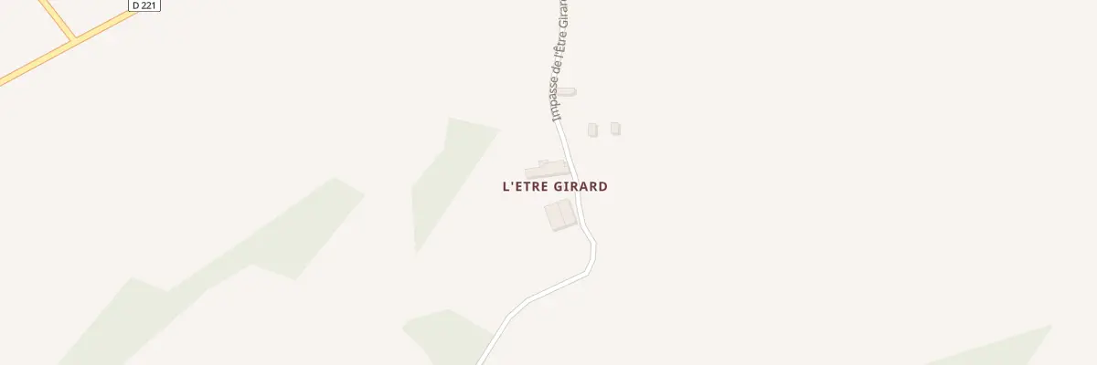 Plan du 24 L’Etre Girard à Saint-André-de-Briouze