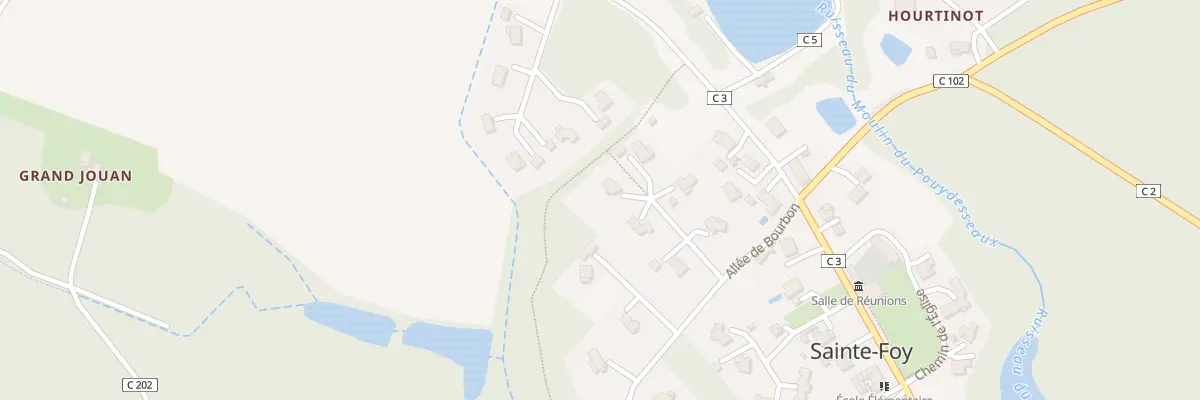 Plan du 101 Che des Vignes à Sainte-Foy