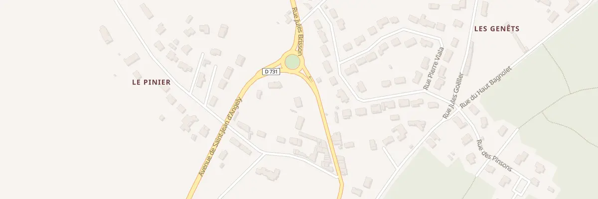 Plan du 157 Rue Jules Brisson à Cognac