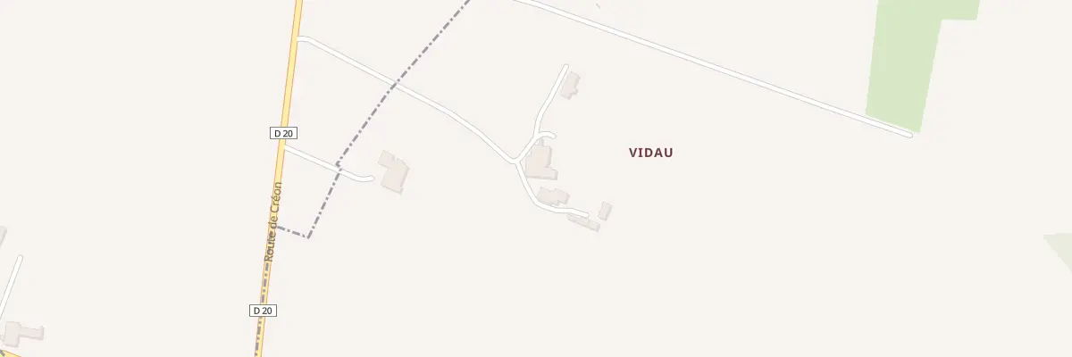 Plan du 10 Rte de Créon à Baron