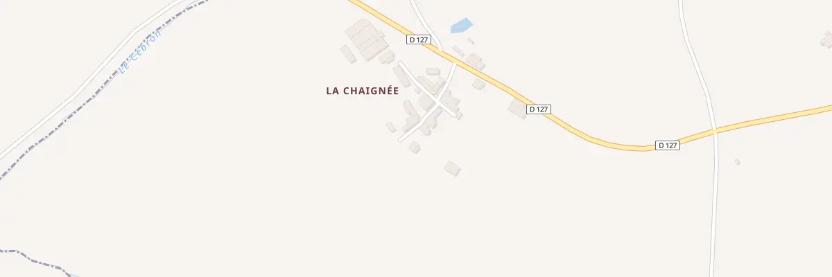 Plan du 7 La Chaignée à Adilly