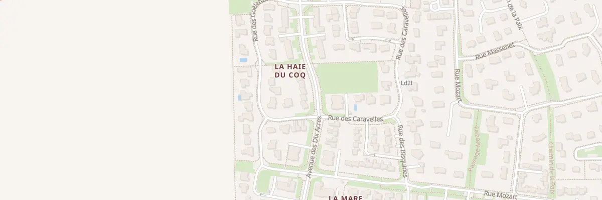 Plan du 405 Av des Dix Acres à Biéville-Beuville