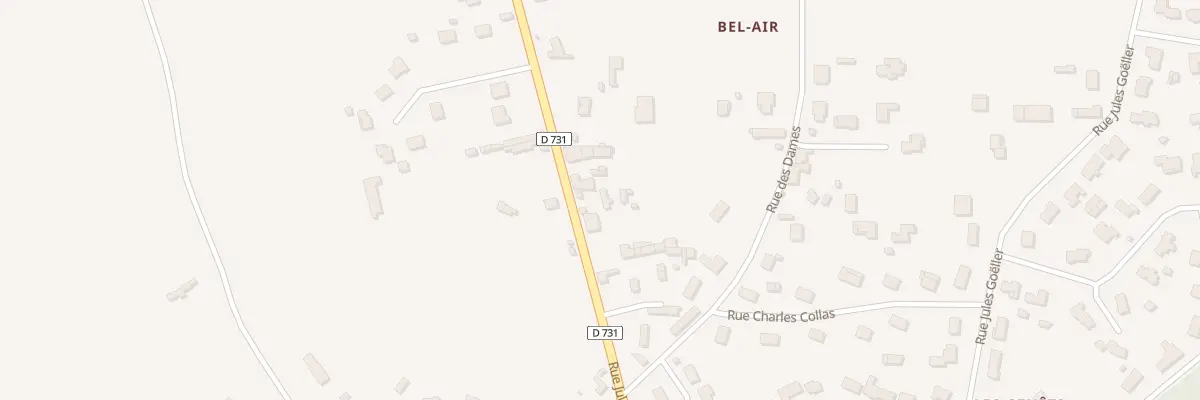 Plan du 224 Rue Jules Brisson à Cognac