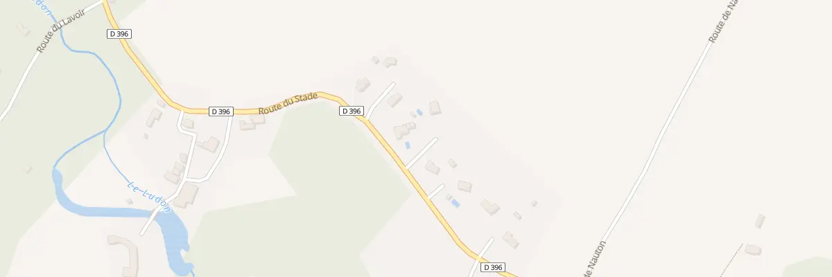 Plan du 340 Rte du Stade à Pujo-le-Plan