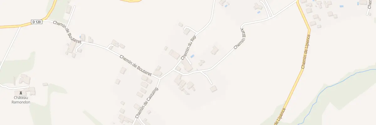 Plan du 124 Rey-Ouest à Capian
