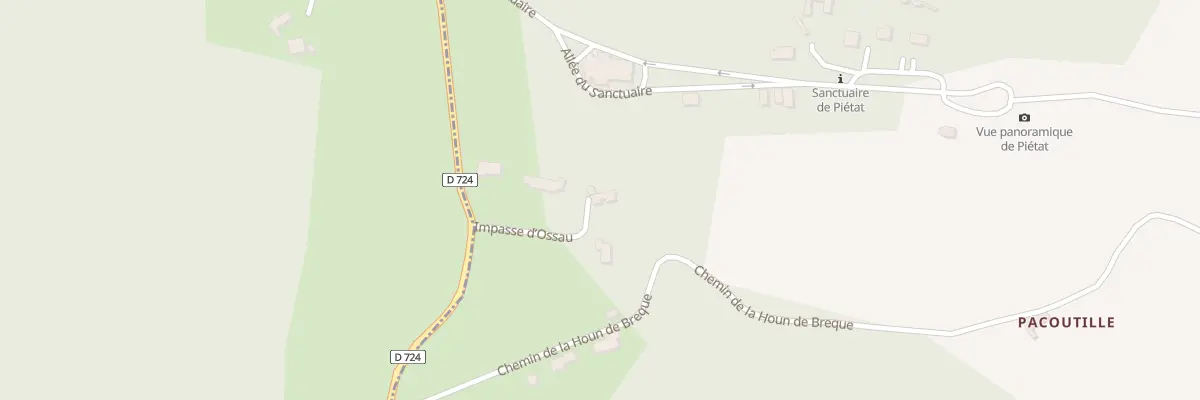 Plan du 5 Imp d’Ossau à Pardies-Piétat