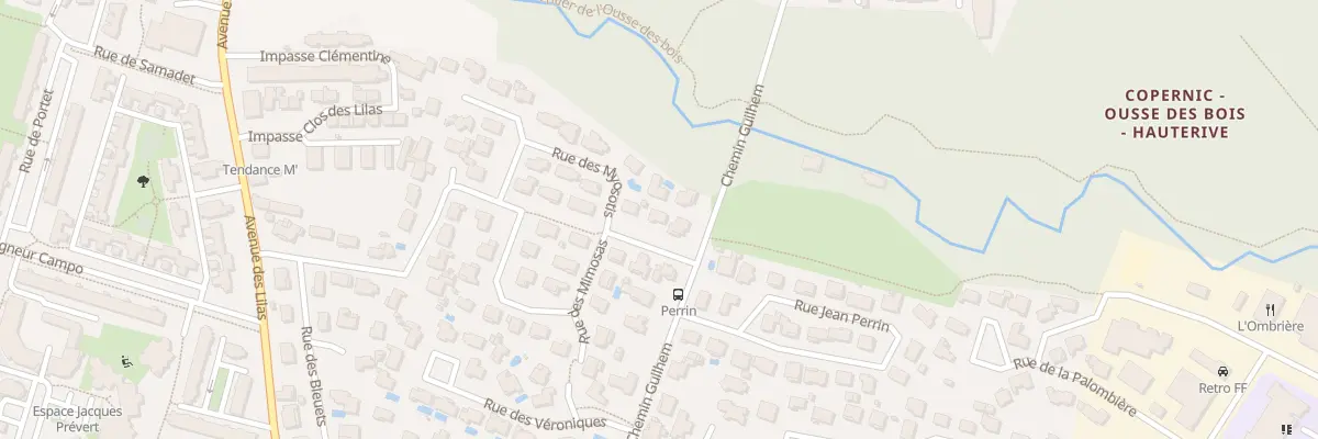 Plan du 4 Rue des Myosotis à Pau