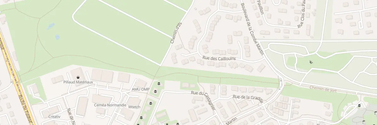 Plan du 62 Rue des Caillouins à Cormelles-le-Royal