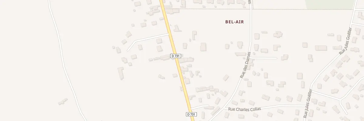 Plan du 234 Rue Jules Brisson à Cognac