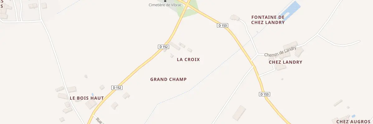 Plan du 5072 La Croix à Chaunac