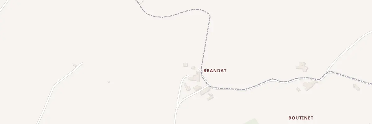 Plan du 14 Brandat à Lugon-et-l’Île-du-Carnay