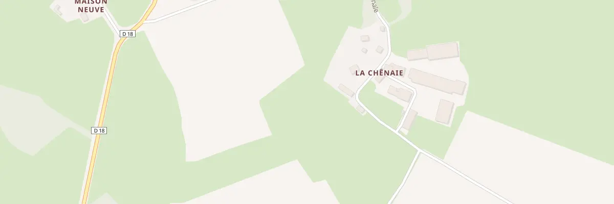 Plan du 12 Rte de la Chenaie au Détroit