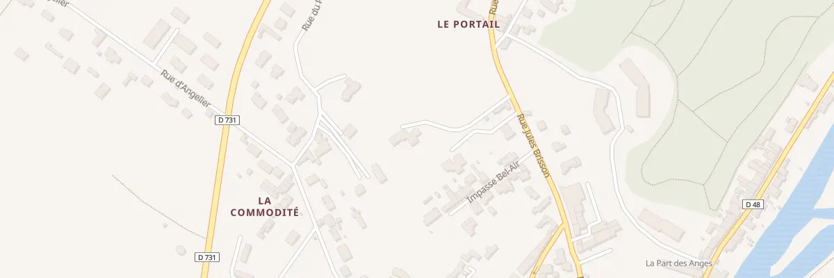 Plan du 121 Rue Jules Brisson à Cognac