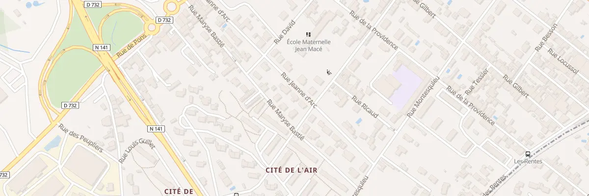 Plan du 34 Rue Jeanne d’Arc à Cognac