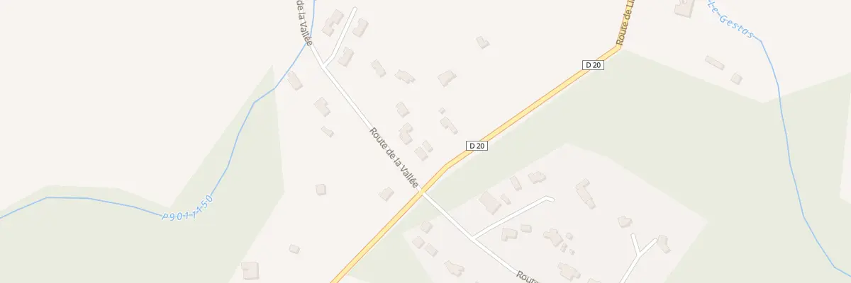 Plan du 9005 Lot Le Bois de Barlan à Cursan