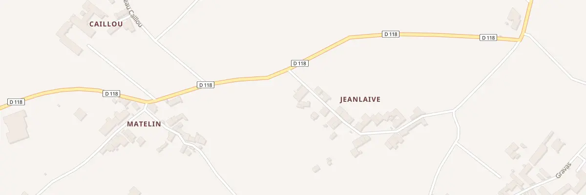 Plan du 823 Jeanlaive à Barsac