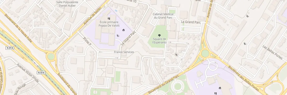 Plan du 512 Bd du Grand Parc à Hérouville-Saint-Clair
