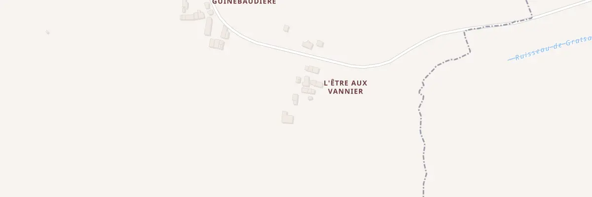 Plan du 2 L’Etre aux Vanniers à Loupfougères