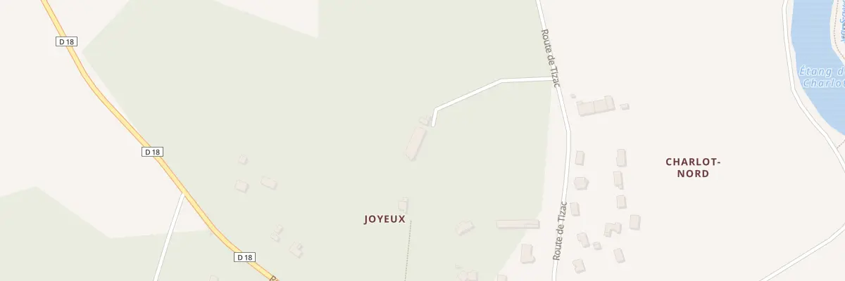 Plan du 6 Joyeux à Marcenais