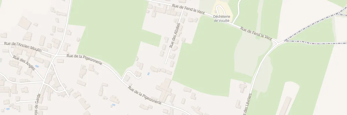 Plan du 17 Rue des Alizés à Vouillé