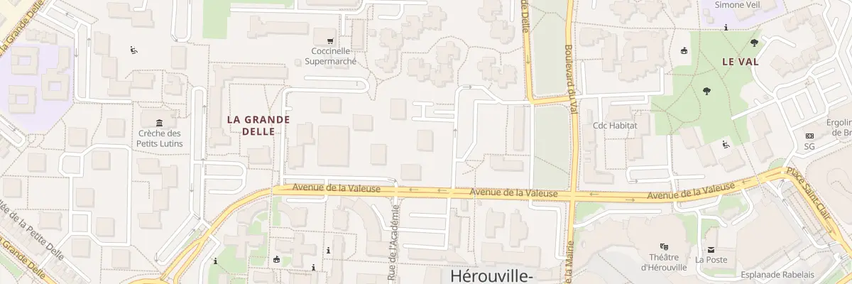Plan du 1203 Bd de la Grande Delle à Hérouville-Saint-Clair