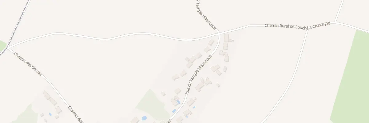Plan du 96 Rue du Temple Villeneuve à La Crèche