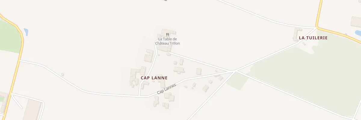 Plan du 57A Cap Lanne à Sauternes