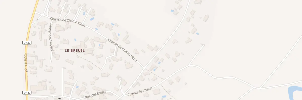 Plan du 53 Rte de Charmousse à François