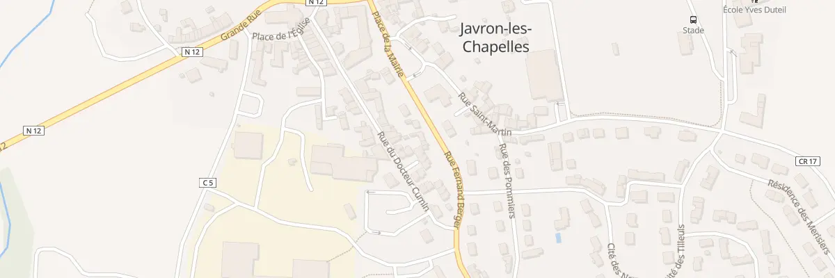 Plan du 27 Rue du Docteur Cumin à Javron-les-Chapelles
