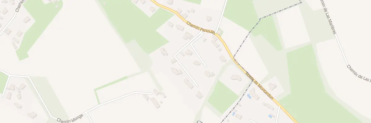 Plan du 5 Che Bernes de Haut à Montardon