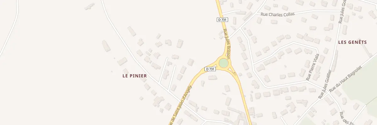 Plan du 1105 Av de Saint-Jean d’Angely à Cognac