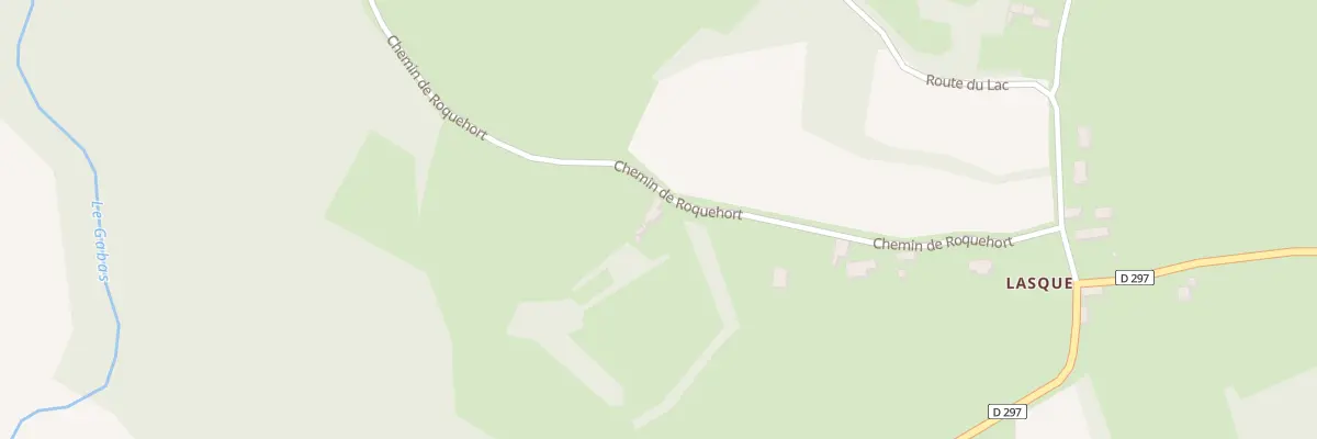 Plan du 313 Che de Roquehort à Boueilh-Boueilho-Lasque