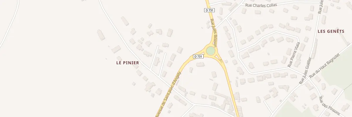 Plan du 1103 Av de Saint-Jean d’Angely à Cognac