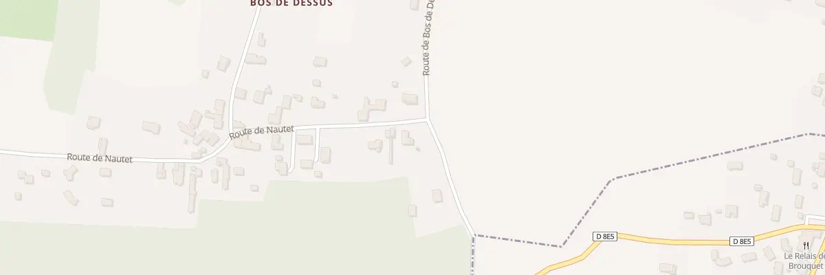 Plan du 1 Nautet Sud à Sauternes