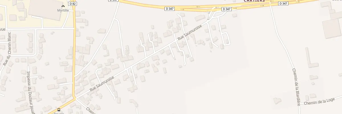 Plan du 26 Rue Saumuroise à Loire-Authion