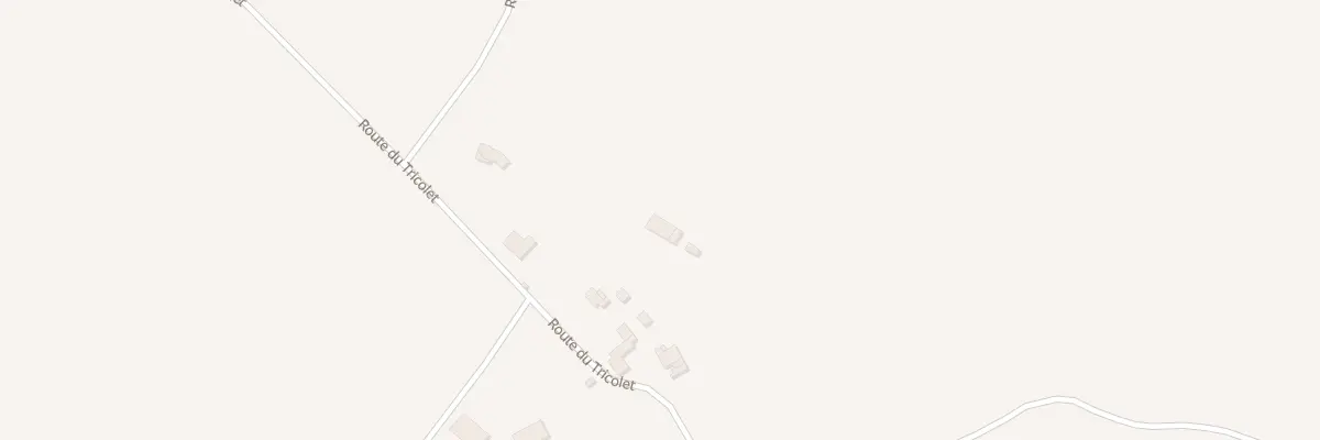 Plan du 1860 Rte du Tricolet à Laruscade