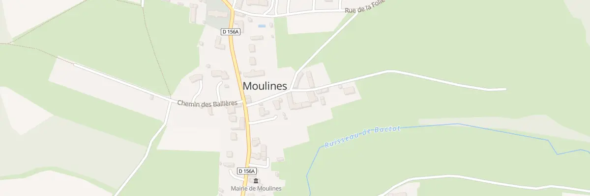 Plan du 8 Rue du Taillis à Moulines