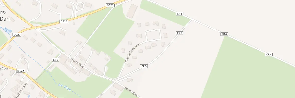 Plan du 8 Rue de la Dame à Périers-sur-le-Dan