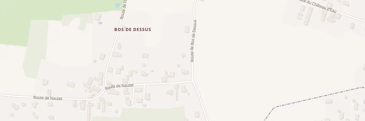 Plan du 229 Bos de Dessus à Sauternes