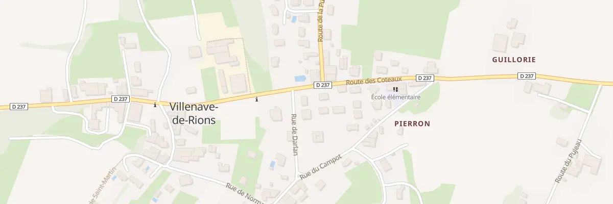 Plan du 5001F Mathiot à Villenave-de-Rions