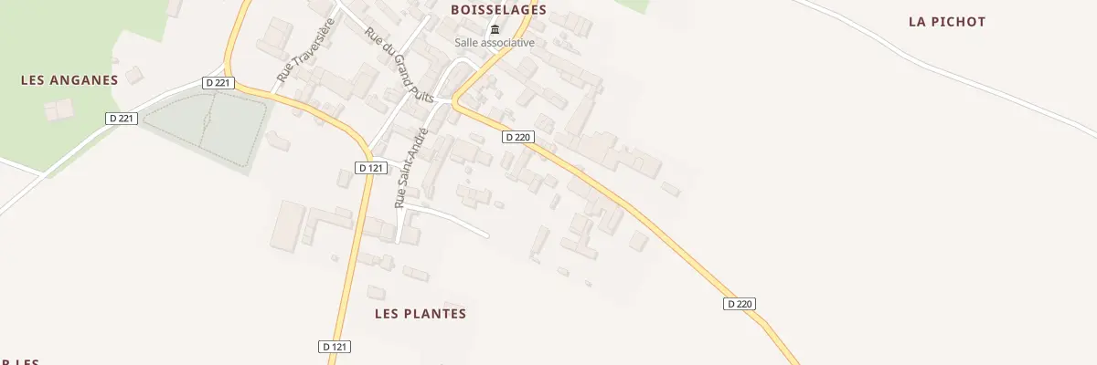 Plan du 12 Rue des Plantes à Cherbonnières