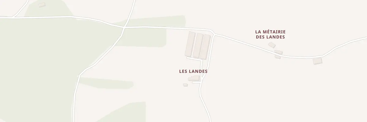 Plan du 1 La Maison Neuve des Landes à Baracé