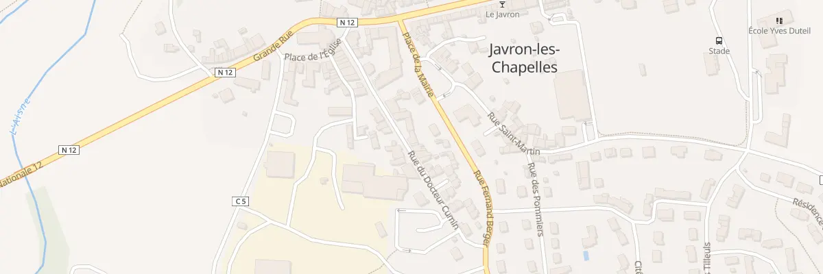 Plan du 19 Rue du Docteur Cumin à Javron-les-Chapelles