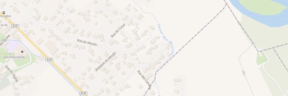 Plan du 19 Rue des Hirondelles à Uzos