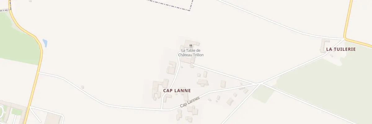 Plan du 57 Cap Lanne à Sauternes