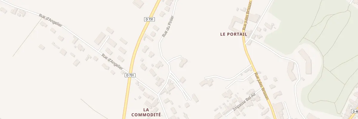 Plan du 18 Rue du Pinier à Cognac